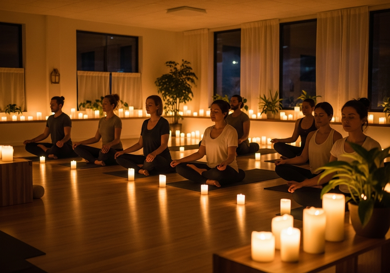 Спокойное завершение занятия